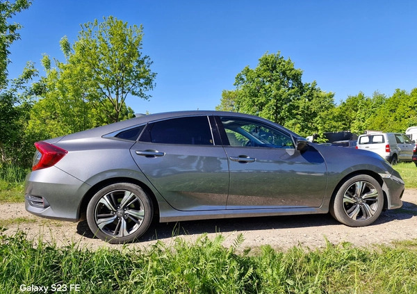 Honda Civic cena 79000 przebieg: 76700, rok produkcji 2020 z Siedlce małe 497